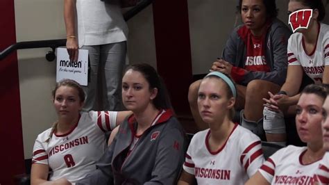 wisconsin volleyball locker room videos|You know what time it is. Locker Room Video